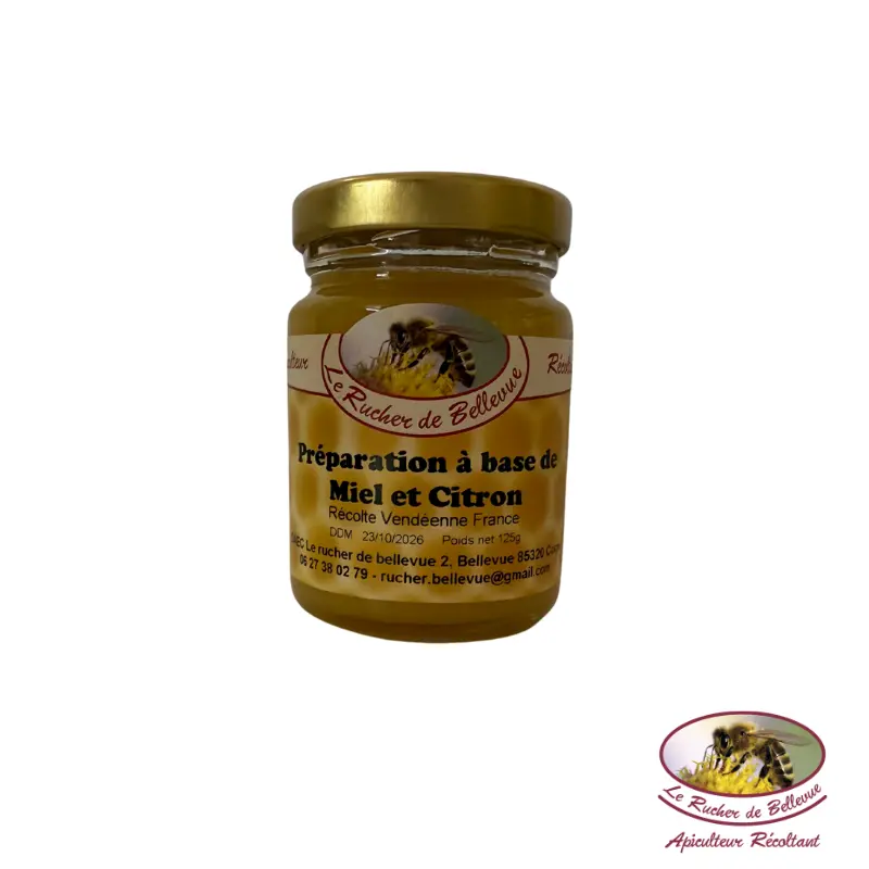 B4 Préparation Miel et Citron 125g 