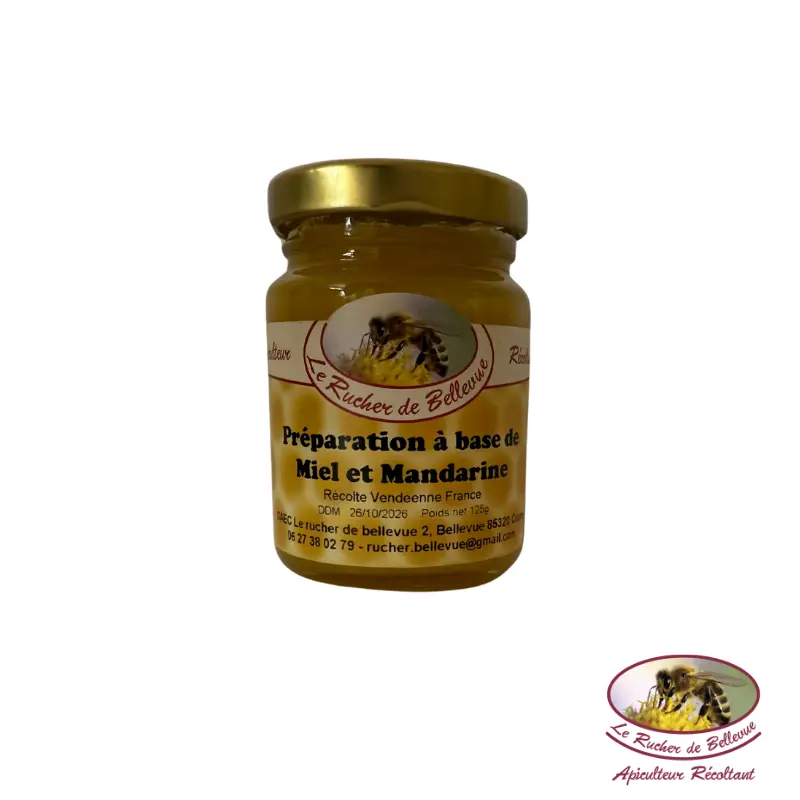 B8 Préparation Miel et Mandarine 125g 