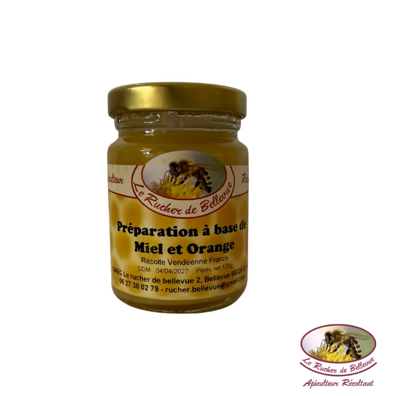B93 Préparation Miel et Orange 125g 