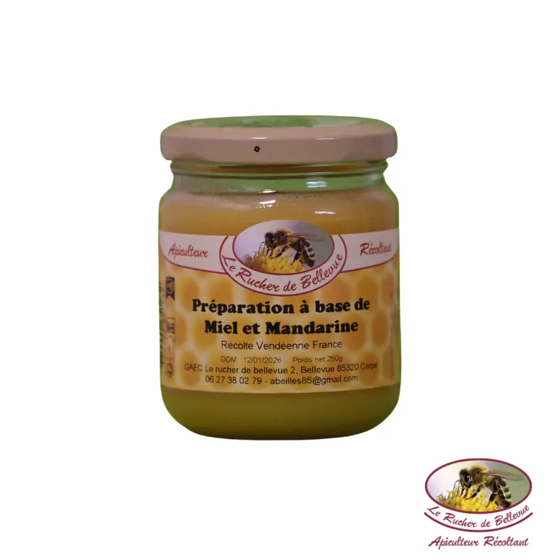 B7 Préparation de Miel et Mandarine 250g